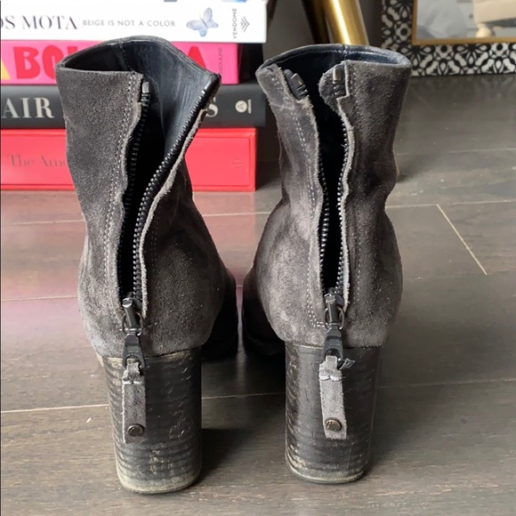 Rag and Bone suede boots - Picture 3 of 4